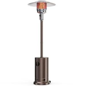 Sweetcrispy 48,000 BTU Propane Patio Heater with Wheels