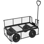 BILT HARD 400 lbs Steel Garden Cart with Rotating Handle