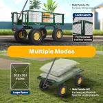 VIVOHOME Heavy Duty 880 Lbs Folding Utility Wagon