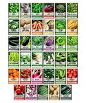 Survival Vegetable Seed Kit with 35 Varieties