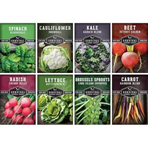Heirloom Seed Collection for Fall & Winter Gardening
