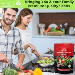 Heirloom Vegetable and Fruit Seeds Variety Pack