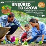 35 Vegetable Seed Packets for Survival Gardening