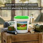 20,000+ Survival Seed Kit for Home Garden