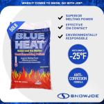 Blue Heat Snow & Ice Melter Pellets, 50 Lbs