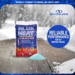 Pet-Friendly Blue Heat Snow and Ice Melter