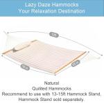 Lazy Daze 12 FT Double Quilted Fabric Hammock