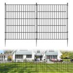 10 Panel No Dig Decorative Garden Fence