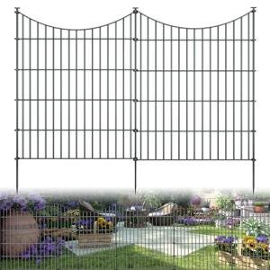 10-Panel Outdoor Dog Fence for Yard Use