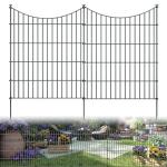 10-Panel Outdoor Dog Fence for Yard Use