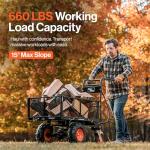 Electric Utility Service Cart for Farm & Garden