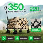 VIVOSUN 350 lb Collapsible Outdoor Utility Wagon