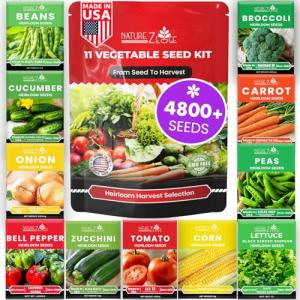 Heirloom Vegetable and Fruit Seeds Variety Pack