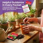 Heirloom Vegetable and Fruit Seeds Variety Pack