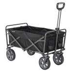 Collapsible Folding Outdoor Utility Wagon - Black