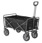 Collapsible Folding Outdoor Utility Wagon - Black