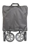 Collapsible Folding Outdoor Utility Wagon - Black