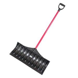Bully Tools 27" Poly Snow Pusher with Grip