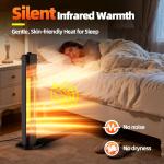 Haimmy 34-Inch Electric Patio Heater, 1500W