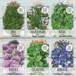 Culinary Herb Seeds Variety Pack for Gardening