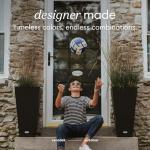 Veradek V-Resin Black Taper Planter Set, 30" - 2pc