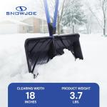 Snow Joe Spring-Assisted Strain-Reducing Snow Shovel