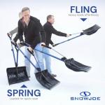 Snow Joe Spring-Assisted Strain-Reducing Snow Shovel