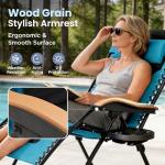 PHI VILLA Oversized Zero Gravity Chair, Patio Recliner