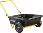 Gorilla Carts Poly Dump Cart, Garden Wagon, 4 cu ft