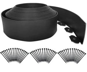 No-Dig 33FT Flexible Garden Edging Kit