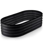 Tool-Free Assembly Galvanized Raised Garden Bed, 4×2 ft