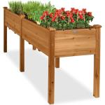 Elevated Wooden Raised Garden Bed Planter Box