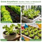 Heirloom Vegetable Seeds Planting Kit with Backpack