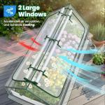 Quictent Galvanized Metal Raised Garden Bed Kit