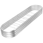 8ft Galvanized Raised Garden Bed Kit