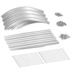 8ft Galvanized Raised Garden Bed Kit