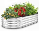 Galvanized Raised Garden Bed Kit 4x2x1ft