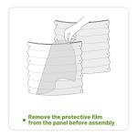 SnugNiture 3-Piece Oval Metal Raised Garden Bed