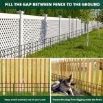 42.5ft No-Dig Animal Barrier Fence Panels