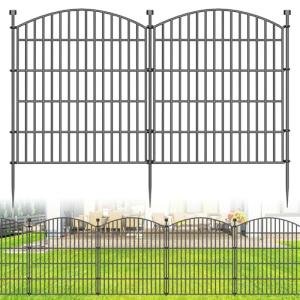 5 Panel Decorative Garden Fence for Outdoor Use