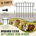 20Ft Rustproof Animal Barrier Fence - 14 Pack