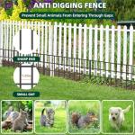 42.5ft No-Dig Animal Barrier Fence Panels