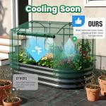 Galvanized Raised Garden Bed Kit with Watering System