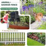 42.5ft No-Dig Animal Barrier Fence Panels