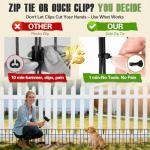 20Ft Rustproof Animal Barrier Fence - 14 Pack