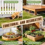 20Ft Rustproof Animal Barrier Fence - 14 Pack