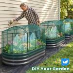 Galvanized Raised Garden Bed Kit with Watering System