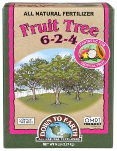 All Natural Organic Fertilizer for Fruit Trees