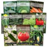 Classic Vegetable Garden Seed Collection - Non-GMO