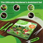 30 Heirloom Seed Variety Pack for Home Gardens